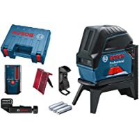 Bosch Professional GCL 2-50 - Nivel láser (alcance 20 - 50 m- láser rojo- en maletín)